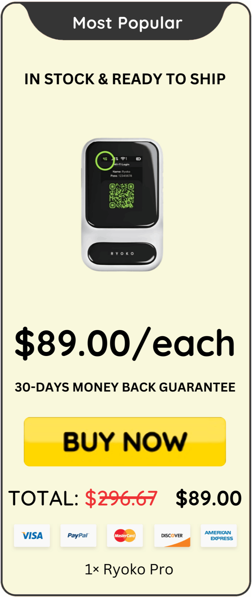 Ryoko Pro Price